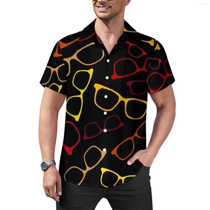 Men' Casual Shirts Glasses Print Shirt Eyeglasses Vacation Loose Hawaiian Streetwear Blouses Short Sleeve Graphic Oversized Tops, Style
Men' Casual Shirts Glasses Print Shirt Eyeglasses Vacation Loose Hawaiian Streetwear Blouses Short Sleeve Graphic Oversized Tops, Style