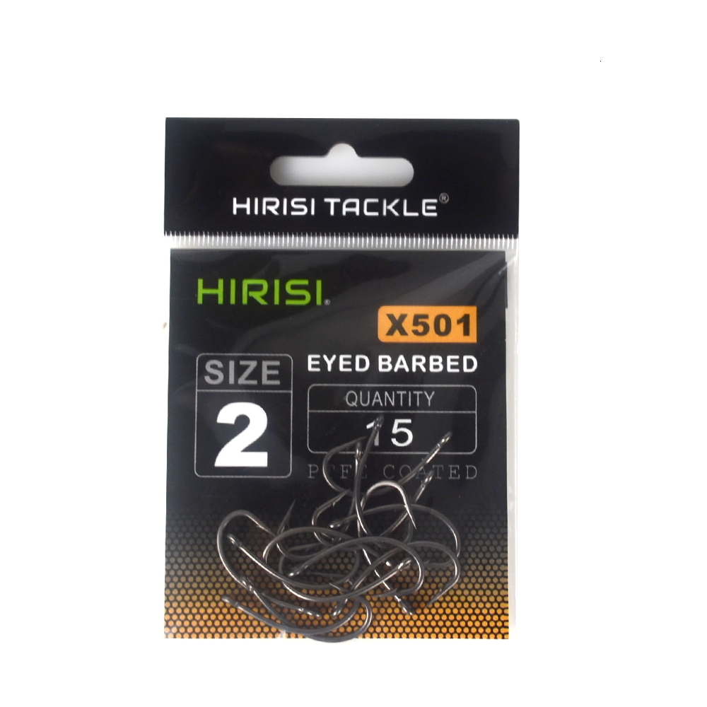 Fishing Hooks 75pcs PTFE Coated High Carbon Steel Barbed Fish Hook With Eye Mix Size Carp Fishing Accessories X501 230608