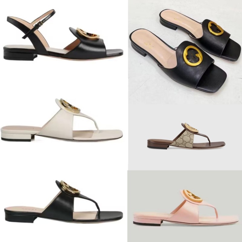 Sandals female designer leather clip foot Flip-flops double G button fashion show comfortable flat heel slippers cowhide sheepskin lining size 35-42 with box, 88
Sandals female designer leather clip foot Flip-flops double G button fashion show comfortable flat heel slippers cowhide sheepskin lining size 35-42 with box, 88