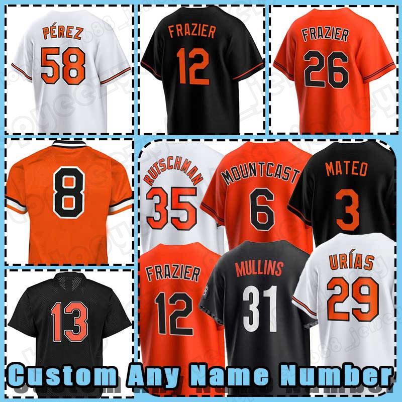 3 Jorge Mateo Baseball Jerseys 35 Adley Rutschman 21 Austin Hays 39 Kyle Bradish Ryan Mountcastle Anthony Santander Cedric Mullins Ryan McKenna Orioles Ramon Urias, Custom men-no name(jinying)
3 Jorge Mateo Baseball Jerseys 35 Adley Rutschman 21 Austin Hays 39 Kyle Bradish Ryan Mountcastle Anthony Santander Cedric Mullins Ryan McKenna Orioles Ramon Urias, Custom men-no name(jinying)