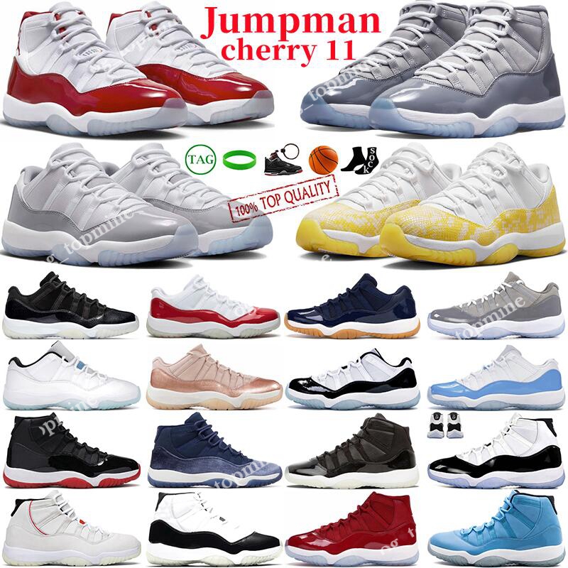 11 basketball shoes 11s Cherry Cool Grey Midnight Navy DMP Jubilee 25th Anniversary Concord Bred Low Cement Grey men women Sports Trainers Sneakers
11 basketball shoes 11s Cherry Cool Grey Midnight Navy DMP Jubilee 25th Anniversary Concord Bred Low Cement Grey men women Sports Trainers Sneakers