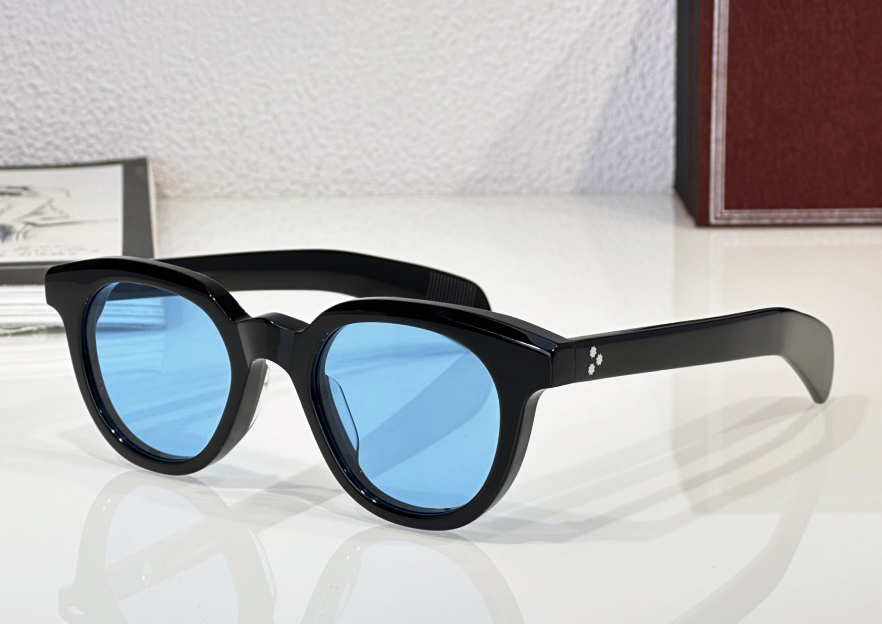 Fashion luxury designer mens women sunglasses vintage thick plate square shape glasses outdoor trendy versatile style top quality Anti-Ultraviolet come with case