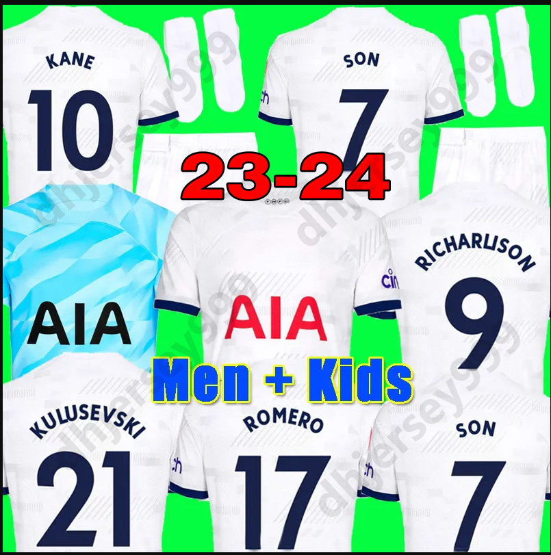 22 23 24 KANE SON Tottenhamn RICHARLISON Soccer Jersey KULUSEVSKI HOJBJERG SPENCE PERISIC DIER 2023 2024 LUCAS ROMERO Football kit shirt SPURS 44401, Away ucl
22 23 24 KANE SON Tottenhamn RICHARLISON Soccer Jersey KULUSEVSKI HOJBJERG SPENCE PERISIC DIER 2023 2024 LUCAS ROMERO Football kit shirt SPURS 44401, Away ucl