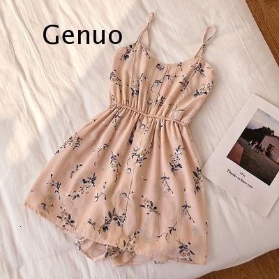 Womens Jumpsuits Rompers Sleeveless Floral Women Summer Beach Wide Leg Overalls Fashion Korean Playsuits Bohemian Print Strap 230609