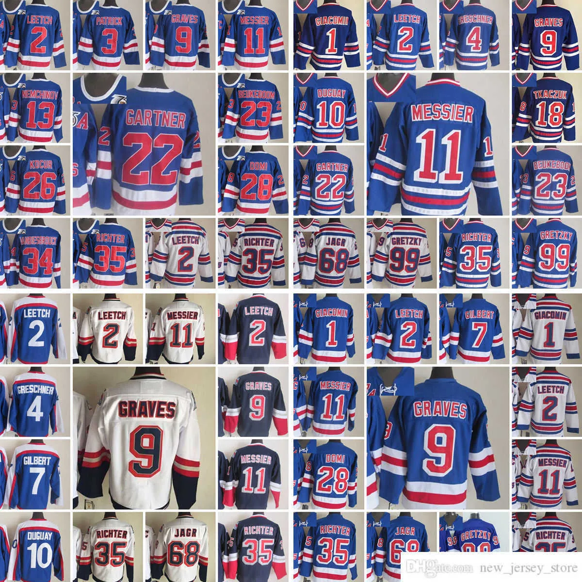 New York''Rangers''1967-1999 Movie Retro CCM Hockey Jersey Embroidery Gretzky Tkaczuk Gartner Beukeboom Kocur Domi Vanbiesbrouck Richter Esposito, Same as picture (with team name)
New York''Rangers''1967-1999 Movie Retro CCM Hockey Jersey Embroidery Gretzky Tkaczuk Gartner Beukeboom Kocur Domi Vanbiesbrouck Richter Esposito, Same as picture (with team name)