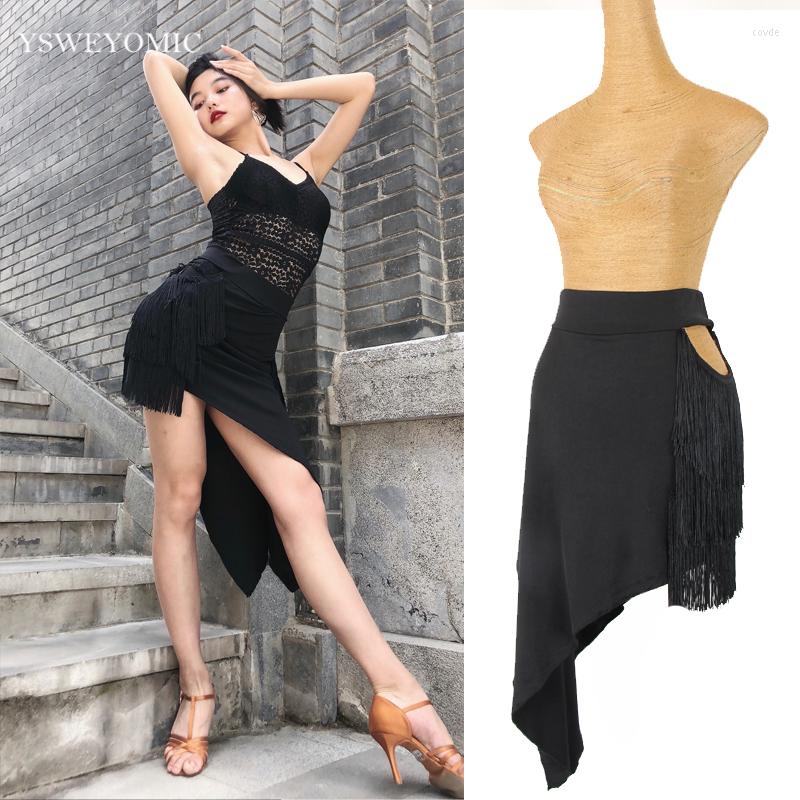 Stage Wear Latin Dance Adult Female Tassel Practice Skirt Clothes Sexy Modern Short For Woman L304, Picture shown
Stage Wear Latin Dance Adult Female Tassel Practice Skirt Clothes Sexy Modern Short For Woman L304, Picture shown