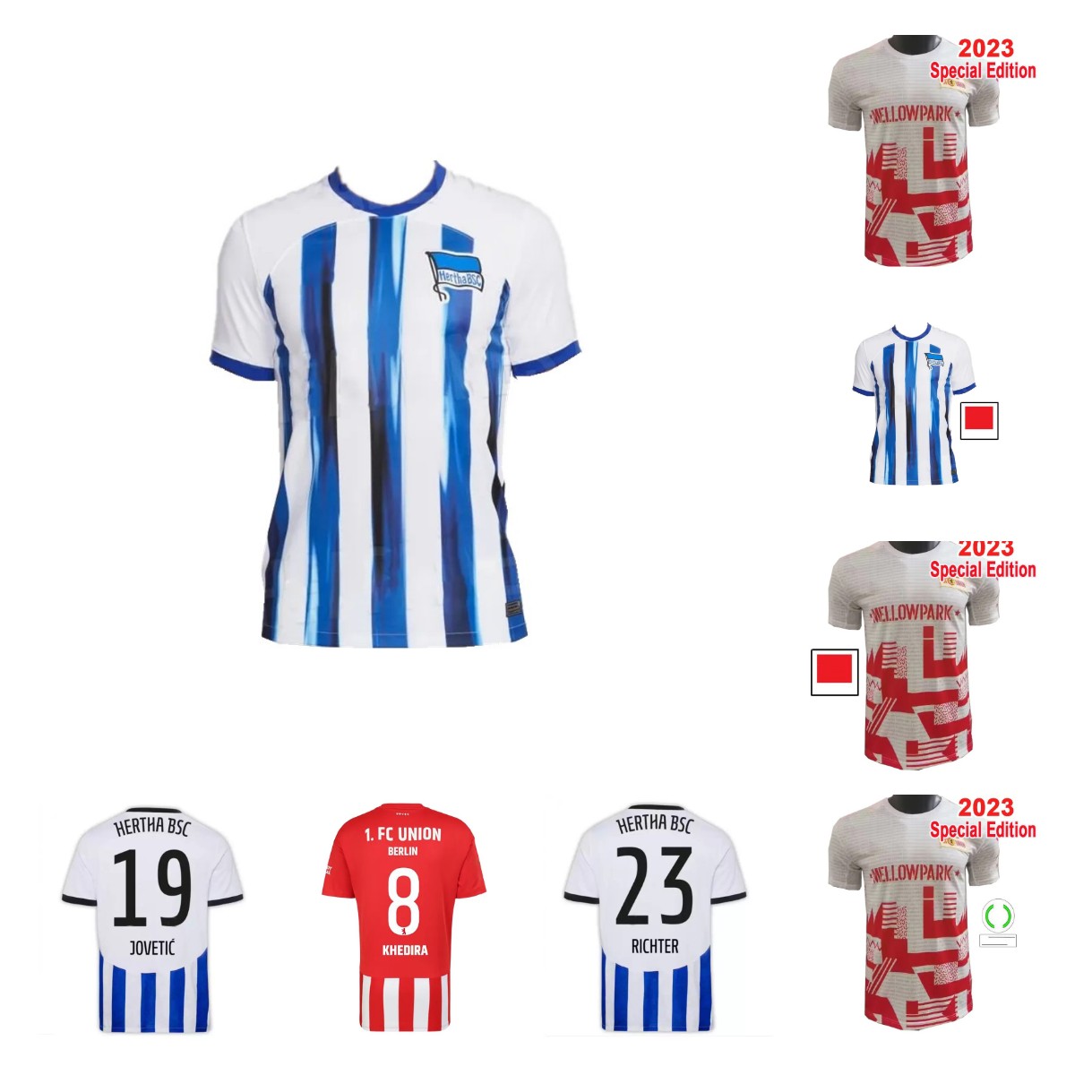 2023 2024 Hertha BSC Soccer Jerseys PIATEK 23 24 DARIDA CUNHA Football Shirt DILROSUN Union Berlin LUKEBAKIO DUDA home away DARIDA SELKE KHEDIRA CORDOBA uniforms, Adult 2
2023 2024 Hertha BSC Soccer Jerseys PIATEK 23 24 DARIDA CUNHA Football Shirt DILROSUN Union Berlin LUKEBAKIO DUDA home away DARIDA SELKE KHEDIRA CORDOBA uniforms, Adult 2