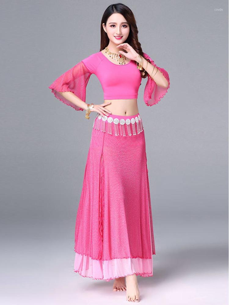 Stage Wear Solid Color Modern Dance Swimwear Party 2pcs Suit Events Classical Practice Slit Street Adult Costume Elegant Clothes Women 2023, Rose top skirt
Stage Wear Solid Color Modern Dance Swimwear Party 2pcs Suit Events Classical Practice Slit Street Adult Costume Elegant Clothes Women 2023, Rose top skirt
