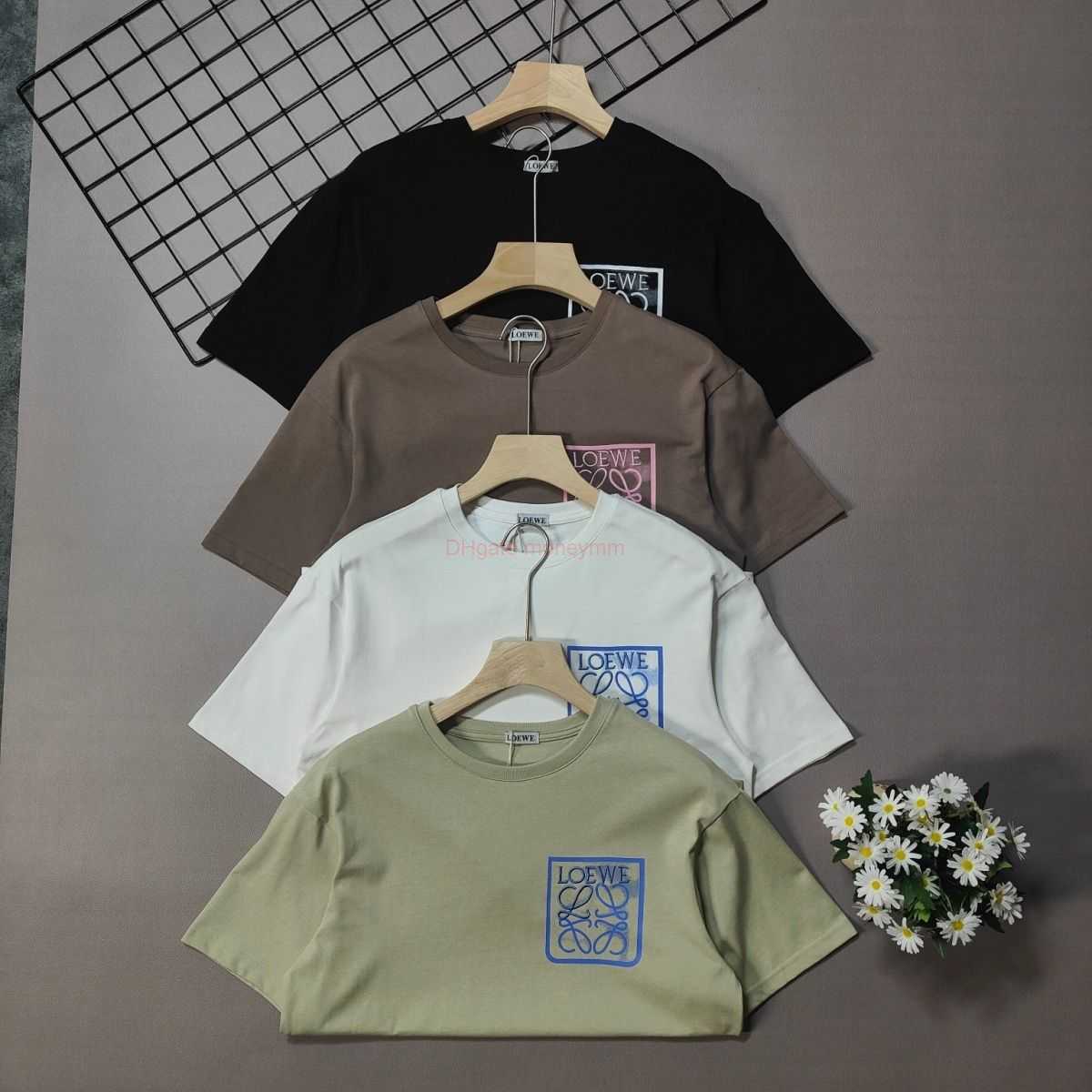 Designer Fashion Clothing Tees Tshirts 2023 New Loewe Roewe Hares Mobile Castle Heen Embroidered Tshirt Fashion Trend Luxury Casual Streetwear Tops Rock Hip hop Shi, Black
Designer Fashion Clothing Tees Tshirts 2023 New Loewe Roewe Hares Mobile Castle Heen Embroidered Tshirt Fashion Trend Luxury Casual Streetwear Tops Rock Hip hop Shi, Black