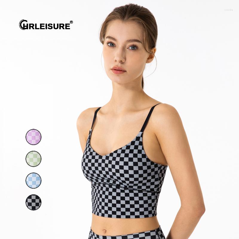 Bras CHRLEISURE Checkerboard Yoga Sport Bra Women Plaids Crop Top Shockproof Plaid Workout Fitness Quick Dry Sports, Green-bra
Bras CHRLEISURE Checkerboard Yoga Sport Bra Women Plaids Crop Top Shockproof Plaid Workout Fitness Quick Dry Sports, Green-bra