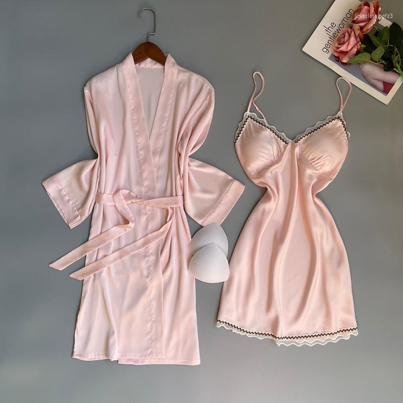 Women's Sleepwear Jxgarb Fashion Woman's Simple Robe Gown Sets High Grade Femme Sexy V Neck Ice Silk Twinset Lingerie Nightclothing For, Light yellow set
Women's Sleepwear Jxgarb Fashion Woman's Simple Robe Gown Sets High Grade Femme Sexy V Neck Ice Silk Twinset Lingerie Nightclothing For, Light yellow set