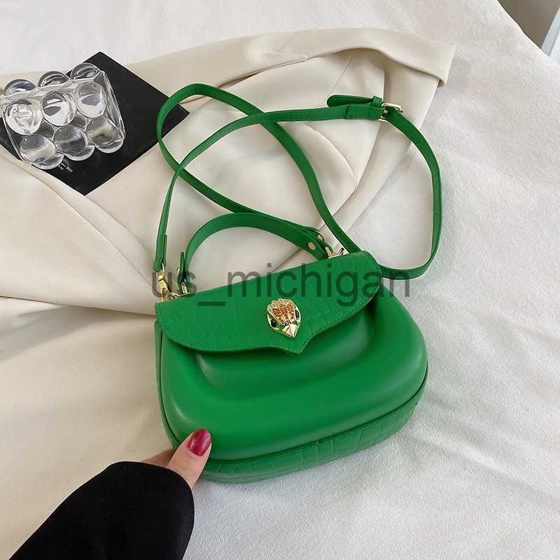 Evening Bags Metal Buckle Leather Women Messenger Bag Casual Women's Shoulder Crossbody Bag Female Handbag Black Bolsa Feminina Girl Bag J230609