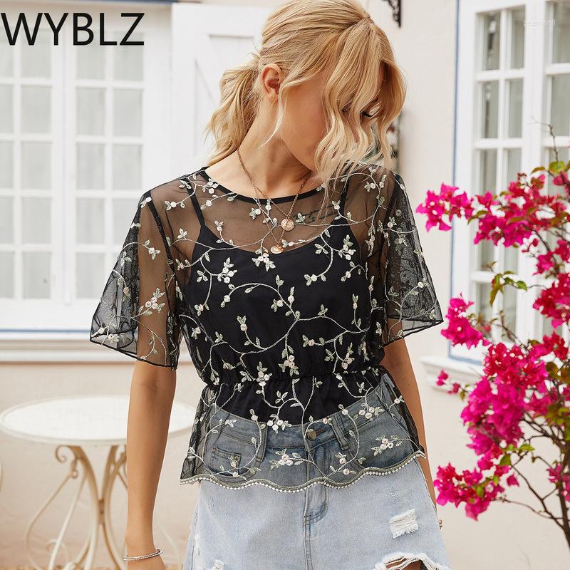 Women's T Shirts WYBLZ Fashion Black Sexy Women Shirt See Through Mesh Sheer Party Clubwear Tops Short Sleeve Slim Ladies T-Shirt Tshirt
Women's T Shirts WYBLZ Fashion Black Sexy Women Shirt See Through Mesh Sheer Party Clubwear Tops Short Sleeve Slim Ladies T-Shirt Tshirt