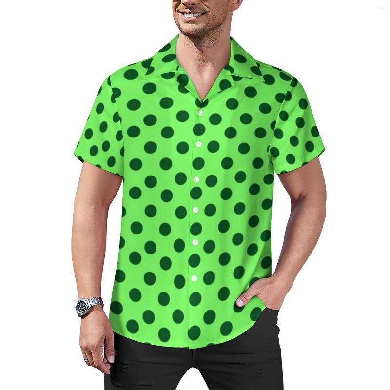 Men' Casual Shirts Mint Polka Dots Beach Shirt Retro Circles Print Hawaii Male Streetwear Blouses Short Sleeve Design Tops Big Size, Style-18
Men' Casual Shirts Mint Polka Dots Beach Shirt Retro Circles Print Hawaii Male Streetwear Blouses Short Sleeve Design Tops Big Size, Style-18