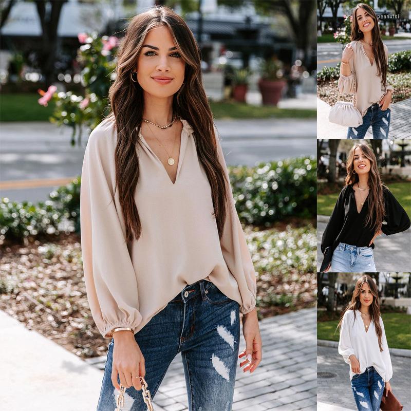 Women' Blouses Elegant Women' Fashion Blouse 2023 Spring/Summer Chiffon Solid Long Sleeve Shirts Loose Draped V-Neck Office Lady Shirt, Khaki
Women' Blouses Elegant Women' Fashion Blouse 2023 Spring/Summer Chiffon Solid Long Sleeve Shirts Loose Draped V-Neck Office Lady Shirt, Khaki