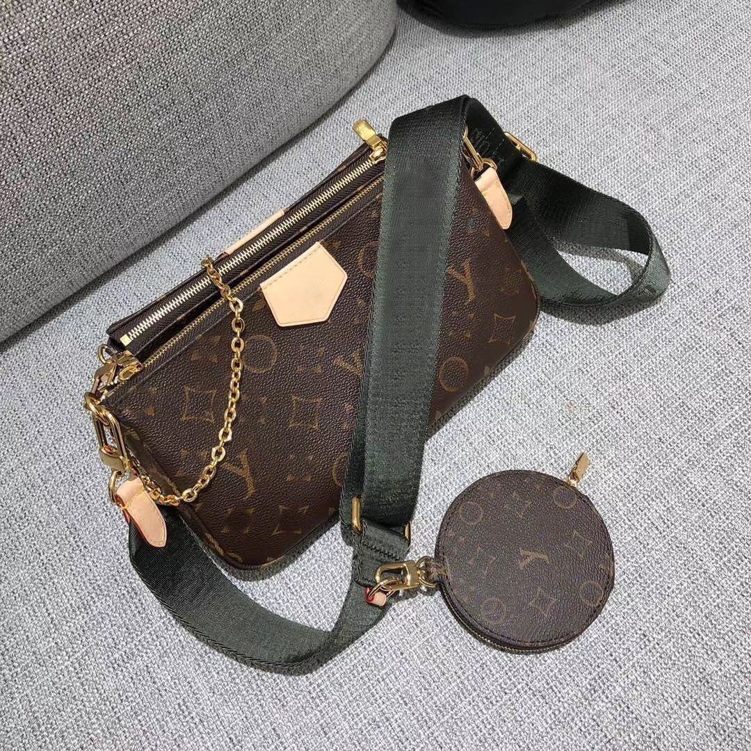 Fashion Designer Bag Old Flower Three In One Shoulder Bag Clutch Combo Embossed Fashion Luxury MULTI Women's Messenger Bag, Red
Fashion Designer Bag Old Flower Three In One Shoulder Bag Clutch Combo Embossed Fashion Luxury MULTI Women's Messenger Bag, Red