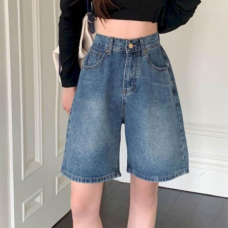 Women's Jeans Women's Casual Y2k Shorts Streetwear High Waist Denim Pants Vintage Loose Clothes Straight For Women, Blue
Women's Jeans Women's Casual Y2k Shorts Streetwear High Waist Denim Pants Vintage Loose Clothes Straight For Women, Blue