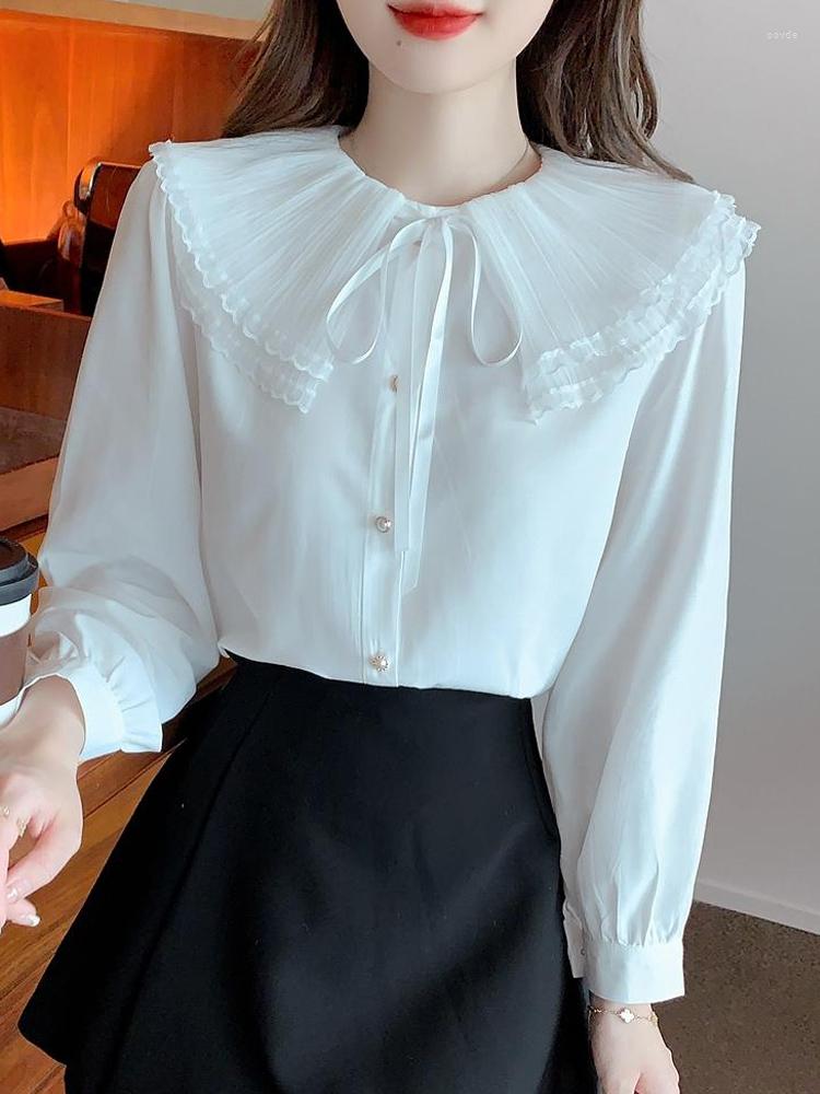 Women' Blouses Long Sleeve Blouse Women White Chiffon Shirt Tops Blusas Mujer De Moda 2023 Camisas Blusa Feminina F530
Women' Blouses Long Sleeve Blouse Women White Chiffon Shirt Tops Blusas Mujer De Moda 2023 Camisas Blusa Feminina F530