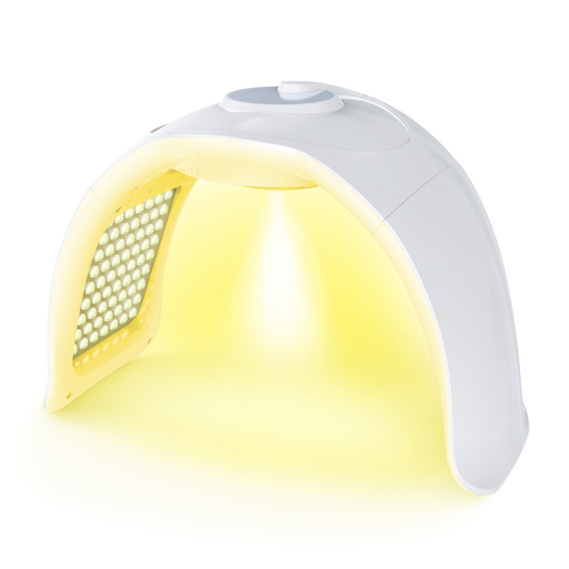 7 color pdt photon led light therapy with steamer nano face red light therapy device spa equipment infrared face mask