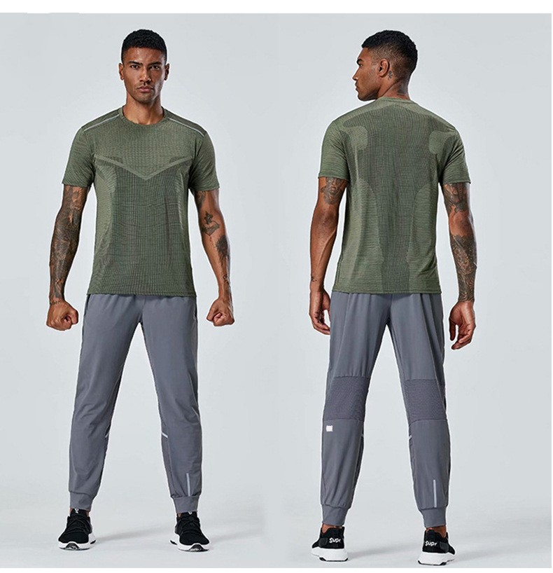 L88 Men Pants Yoga Outfit LongJogger Sport Yoga Outfit Quick Dry Drawstring Gym Pockets Sweatpants Trousers Mens Casual Elastic Waist fitness Man
