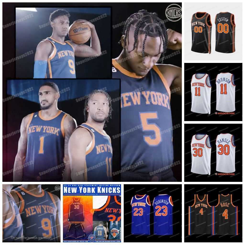 CUSTOM NY 11 Jalen Brunson Knick 2022 Basketball Jersey Julius Randle Evan Fournier 23 Robinson Derrick Rose RJ Barrett Isaiah Hartenstein C, White
CUSTOM NY 11 Jalen Brunson Knick 2022 Basketball Jersey Julius Randle Evan Fournier 23 Robinson Derrick Rose RJ Barrett Isaiah Hartenstein C, White