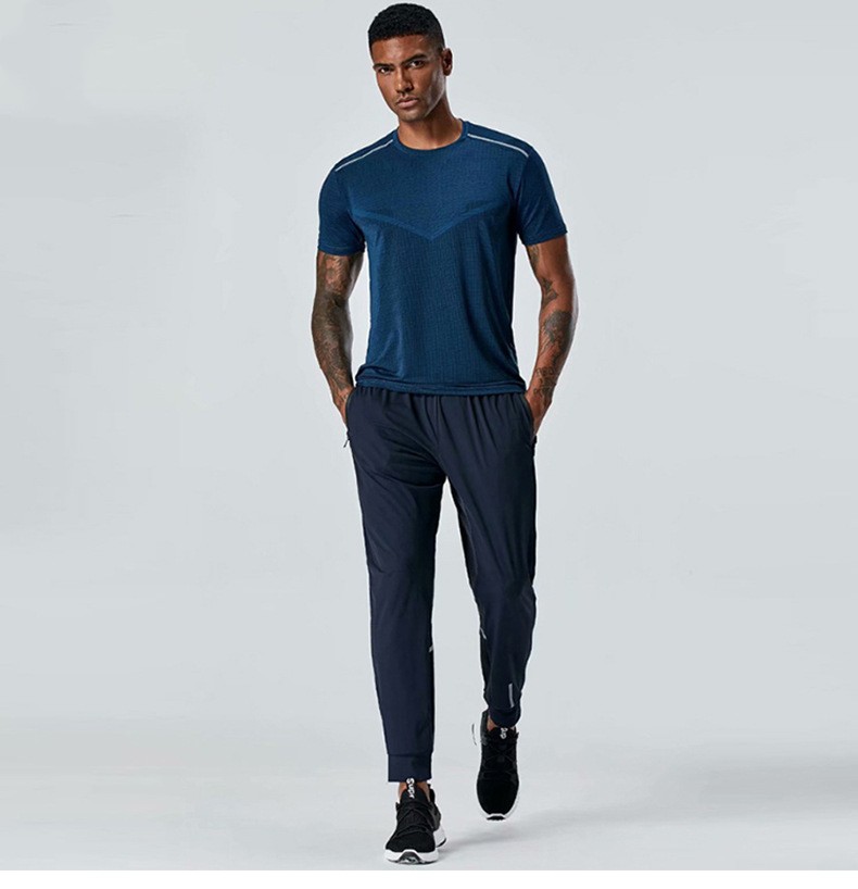 L88 Men Pants Yoga Outfit LongJogger Sport Yoga Outfit Quick Dry Drawstring Gym Pockets Sweatpants Trousers Mens Casual Elastic Waist fitness Man