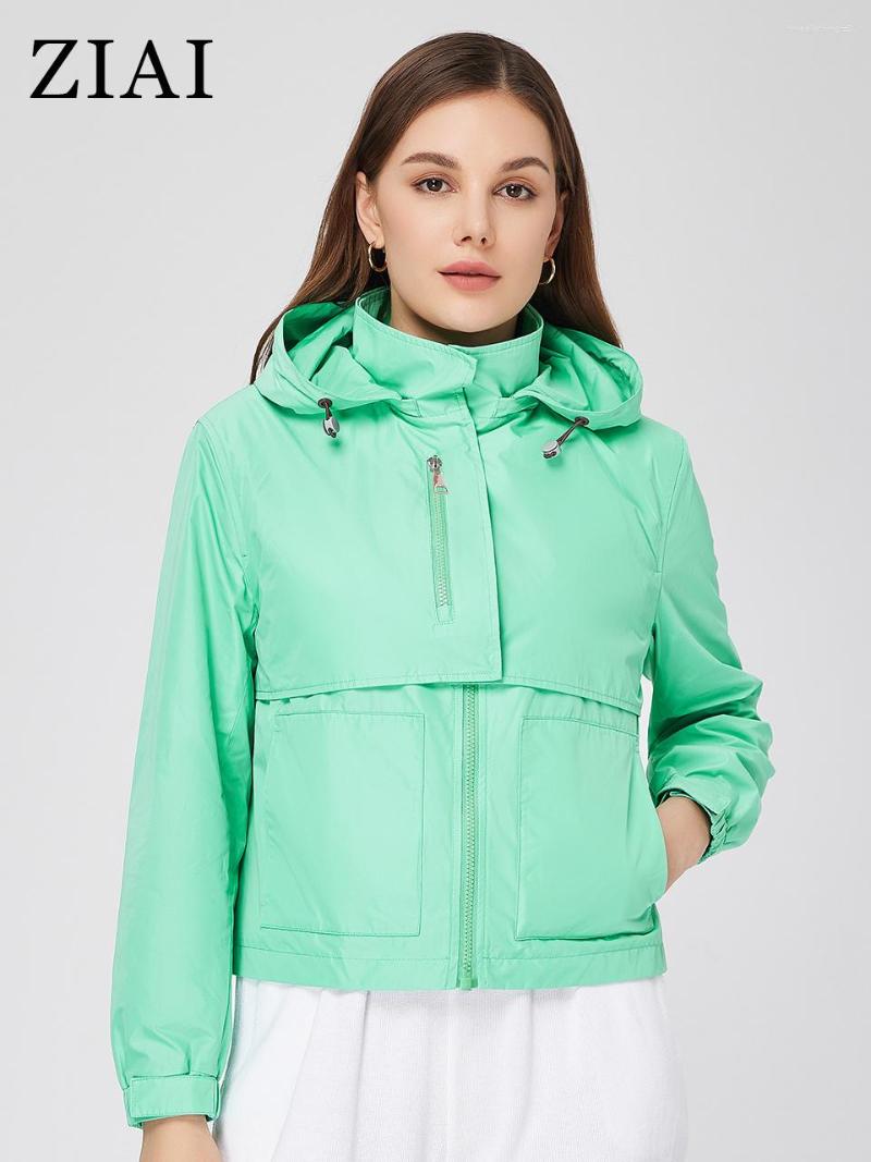 Women's Jackets ZIAI Demi-season Jacket 2023 Classic Short Hooded Removable Windproof Windbreaker Female ZS-30015, F269 pink
Women's Jackets ZIAI Demi-season Jacket 2023 Classic Short Hooded Removable Windproof Windbreaker Female ZS-30015, F269 pink