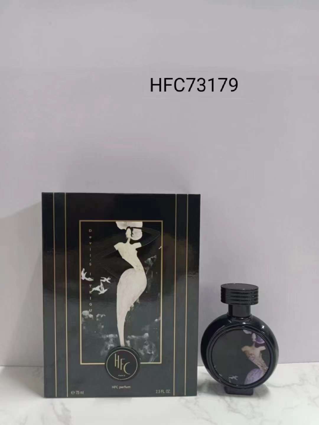 HFC Perfume 75ml Party on the Moon Devils Intrigue Chic Blossom Golden Fever 2.5fl.oz Long Lasting Smell Paris Woman Parfum Haute Fragrance Company Sp