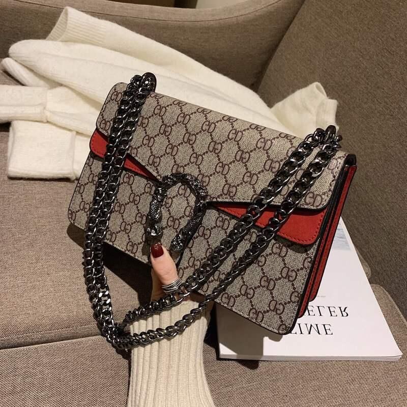 Designer Bags Shopping 2021 Womens Bag handbag handbags Limited Style Chain PU Genuine Leather Shoulder Diagonal guccie for woman Crossbody bags female Purse Tote, Brown
Designer Bags Shopping 2021 Womens Bag handbag handbags Limited Style Chain PU Genuine Leather Shoulder Diagonal guccie for woman Crossbody bags female Purse Tote, Brown