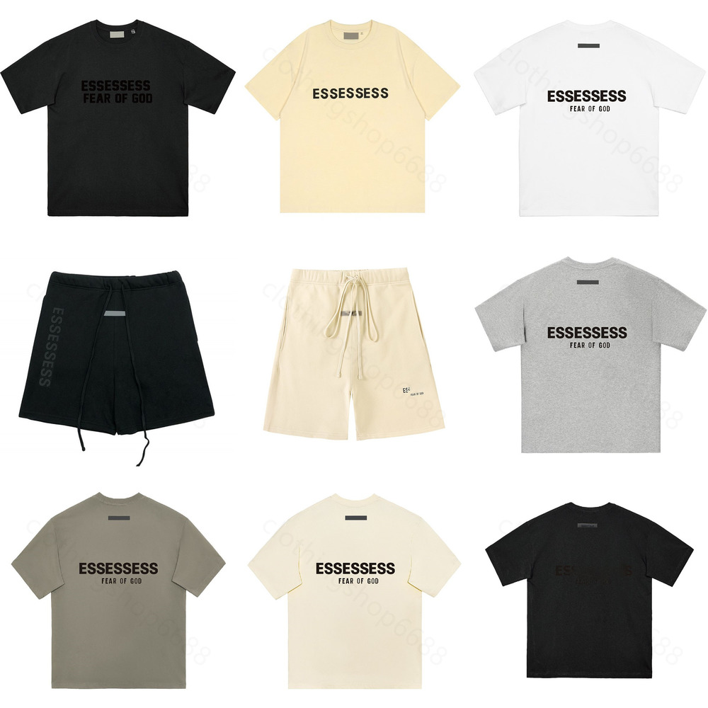 Men's T-shirts Designer shirts essentail short Fashion t-shirts with ESS letters Casual summer shirt sleeved clothing Europe size S-XXL, 34
Men's T-shirts Designer shirts essentail short Fashion t-shirts with ESS letters Casual summer shirt sleeved clothing Europe size S-XXL, 34