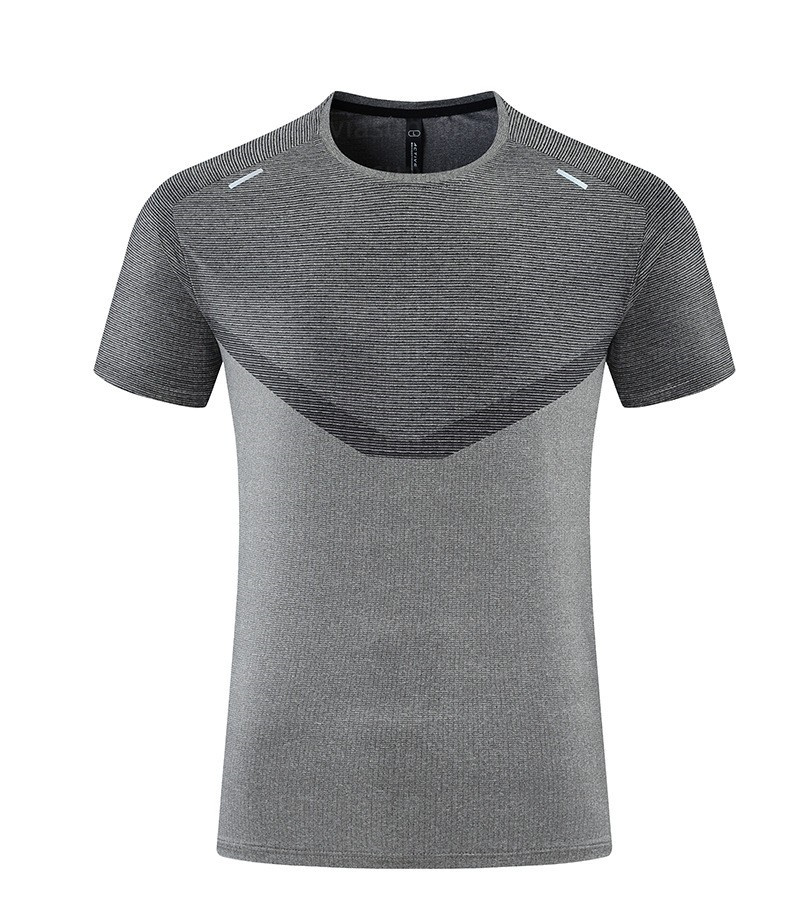 LU08 Men Yoga Outfit Gym T shirt Exercise Fitness Wear Sportwear Trainning Basketball Quick Dry Ice Silk Shirts Outdoor Tops Short Sleeve Elastic Brea