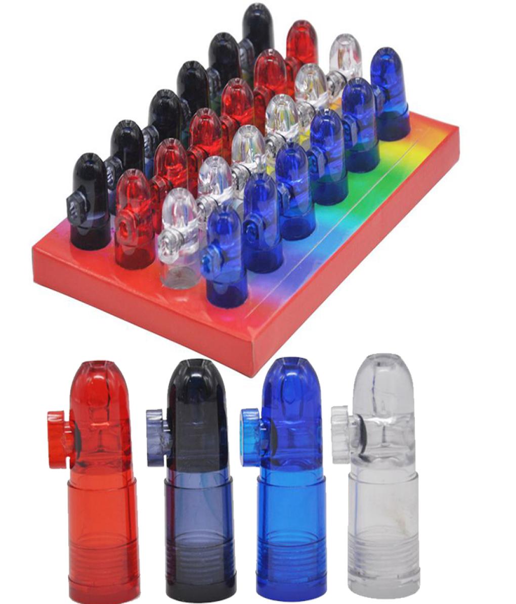 Whole Snorter Bullet Rocket Plastic Smoking Pipes Snuff Dispenser Rolling Machine Pipe 4 Colors Tobacco HandPipe Herb Dab Tool9692853
Whole Snorter Bullet Rocket Plastic Smoking Pipes Snuff Dispenser Rolling Machine Pipe 4 Colors Tobacco HandPipe Herb Dab Tool9692853