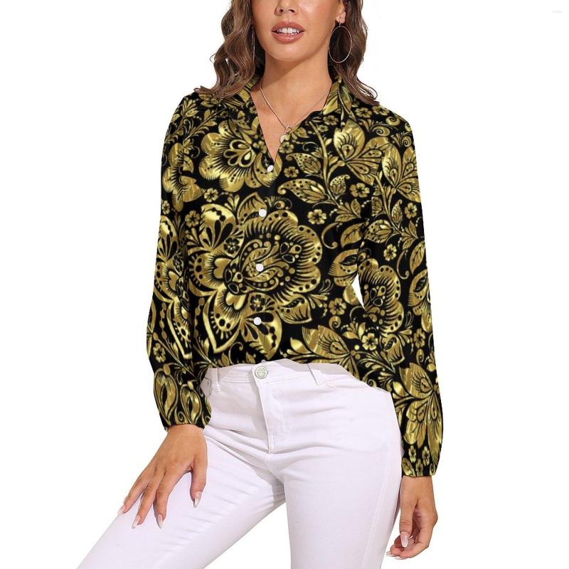 Women' Blouses Vintage Baroque Floral Loose Blouse Gold Flower Fashion Oversized Female Long-Sleeve Kawaii Shirts Spring Design Tops, Style-12
Women' Blouses Vintage Baroque Floral Loose Blouse Gold Flower Fashion Oversized Female Long-Sleeve Kawaii Shirts Spring Design Tops, Style-12