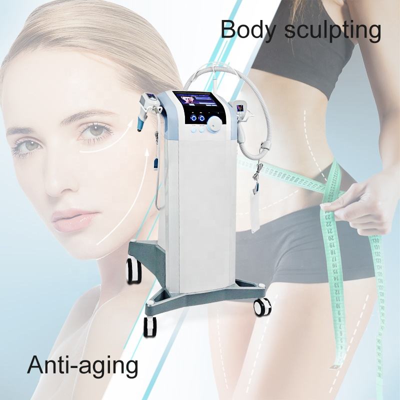 2023 RF Face Skin Rejuvenation Ultra 2 IN 1 360 Body Contouring Cellulite Reduction Skin Tightening Machine