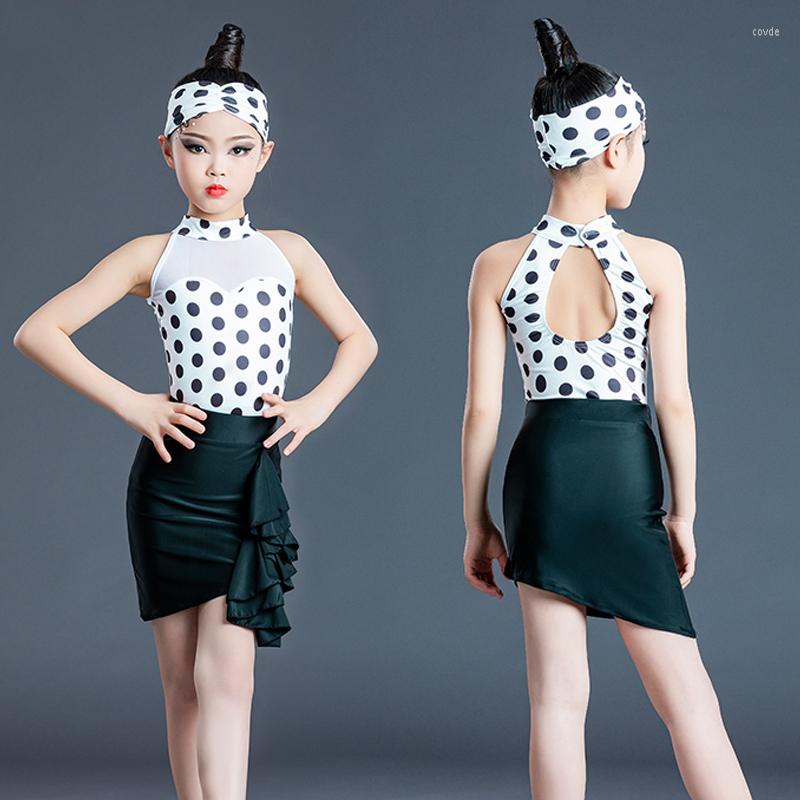 Stage Wear Children'S Latin Dance Sleeveless Top Black Skirt Girls Ballroom Competition Costume Performance Clothes SL7890, Picture shown
Stage Wear Children'S Latin Dance Sleeveless Top Black Skirt Girls Ballroom Competition Costume Performance Clothes SL7890, Picture shown