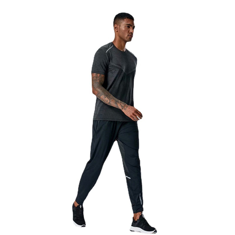 L88 Men Pants Yoga Outfit LongJogger Sport Yoga Outfit Quick Dry Drawstring Gym Pockets Sweatpants Trousers Mens Casual Elastic Waist fitness Man