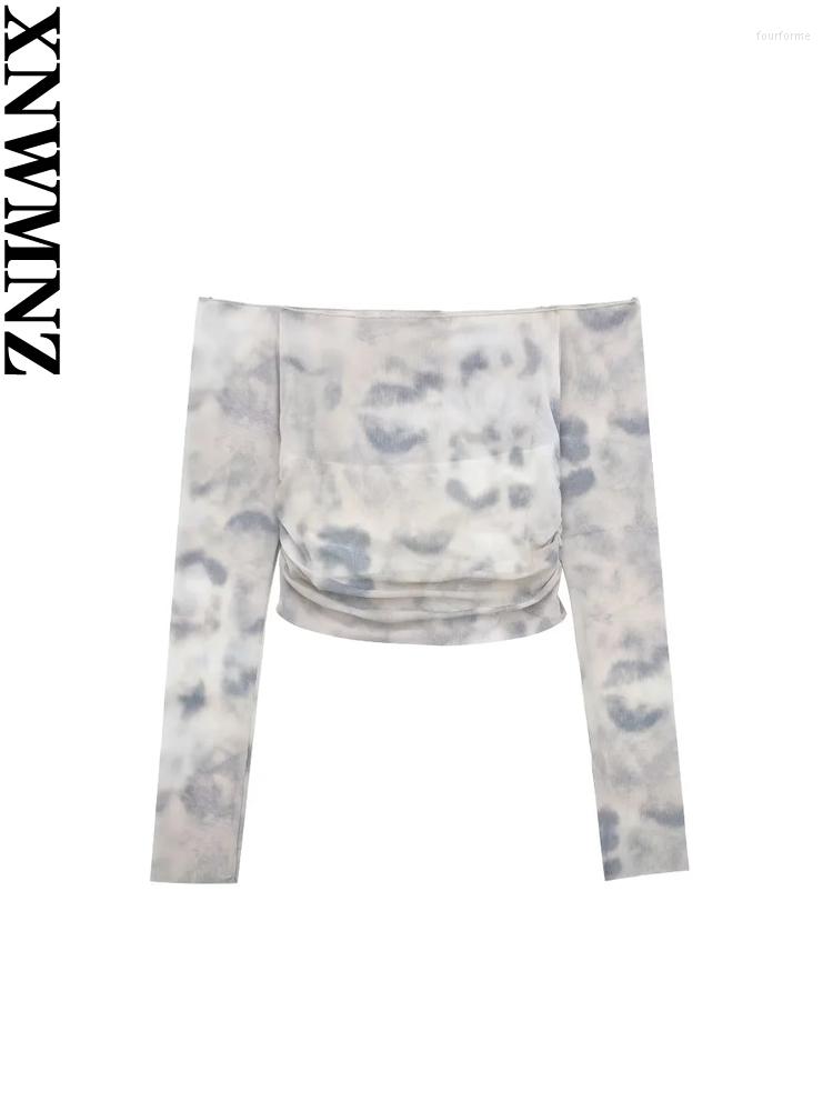 Women' Tanks XNWMNZ Women Fashion Gathering Tulle Top Woman High Street Straight Neck Long Sleeve Slim Fit Female Chic, Picture color
Women' Tanks XNWMNZ Women Fashion Gathering Tulle Top Woman High Street Straight Neck Long Sleeve Slim Fit Female Chic, Picture color