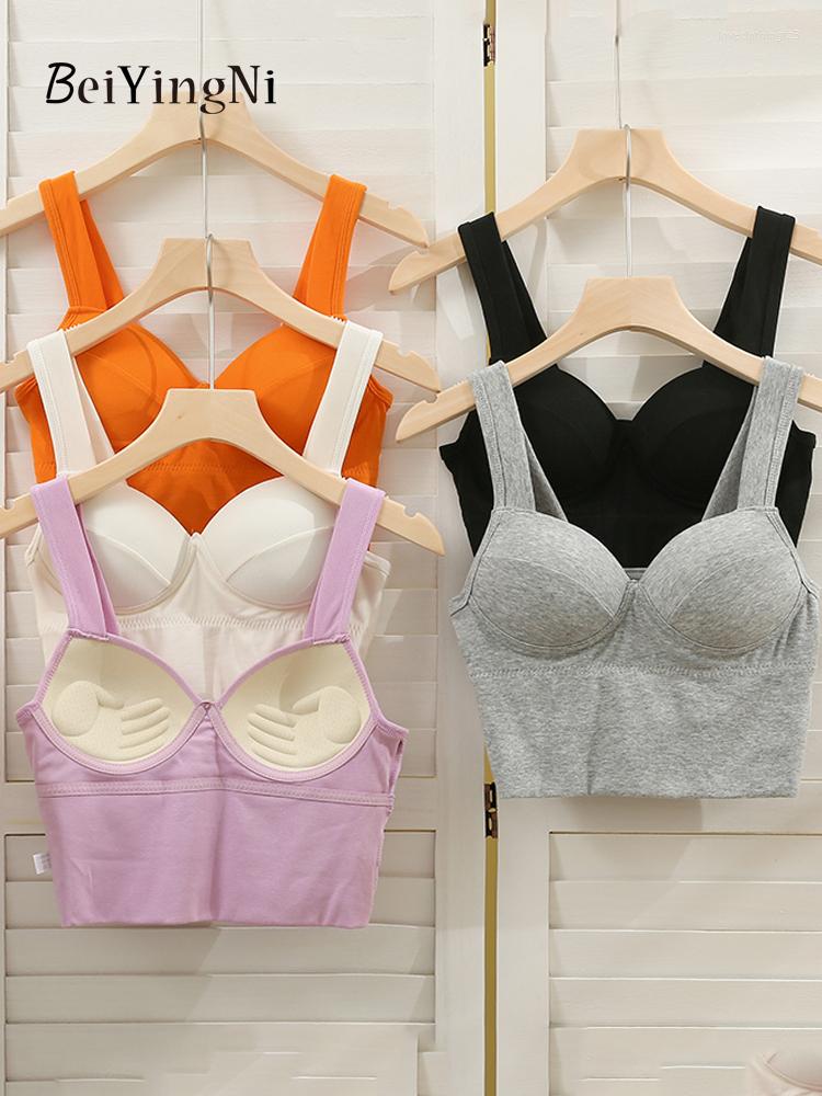 Women's Tanks Beiyingni Women Sexy Tank Tops With Chest Pad Y2K Club Outwear Female Vest Soft Casual Summer Basic Bralette Tees Crop Top, Black
Women's Tanks Beiyingni Women Sexy Tank Tops With Chest Pad Y2K Club Outwear Female Vest Soft Casual Summer Basic Bralette Tees Crop Top, Black
