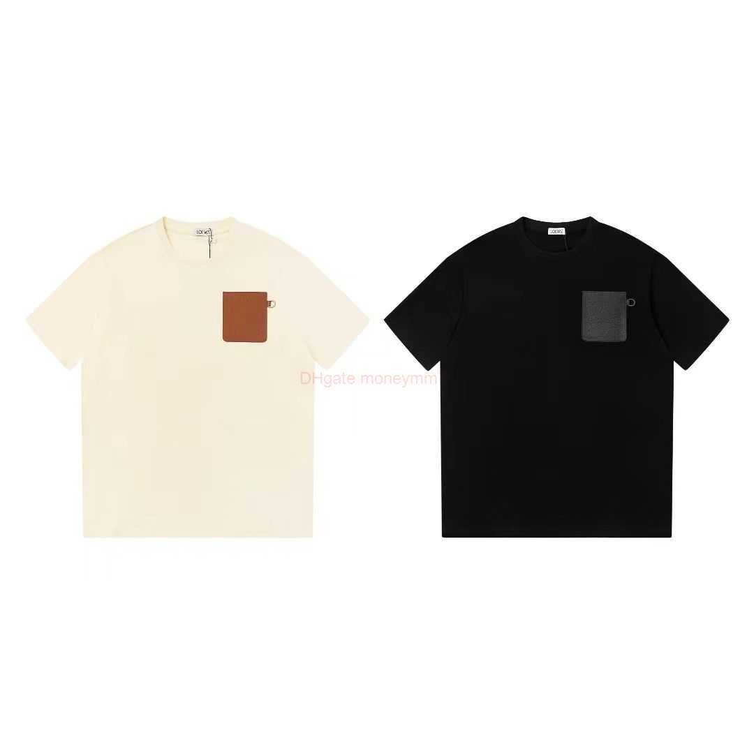Designer Fashion Clothing Tees Tshirts Loewe 2023 Ceiling Version Roewe Classic Tshirt Leather Pocket Round Neck Loose Short Sleeve Unisex Luxury Casual Streetwea, Black w542#
Designer Fashion Clothing Tees Tshirts Loewe 2023 Ceiling Version Roewe Classic Tshirt Leather Pocket Round Neck Loose Short Sleeve Unisex Luxury Casual Streetwea, Black w542#