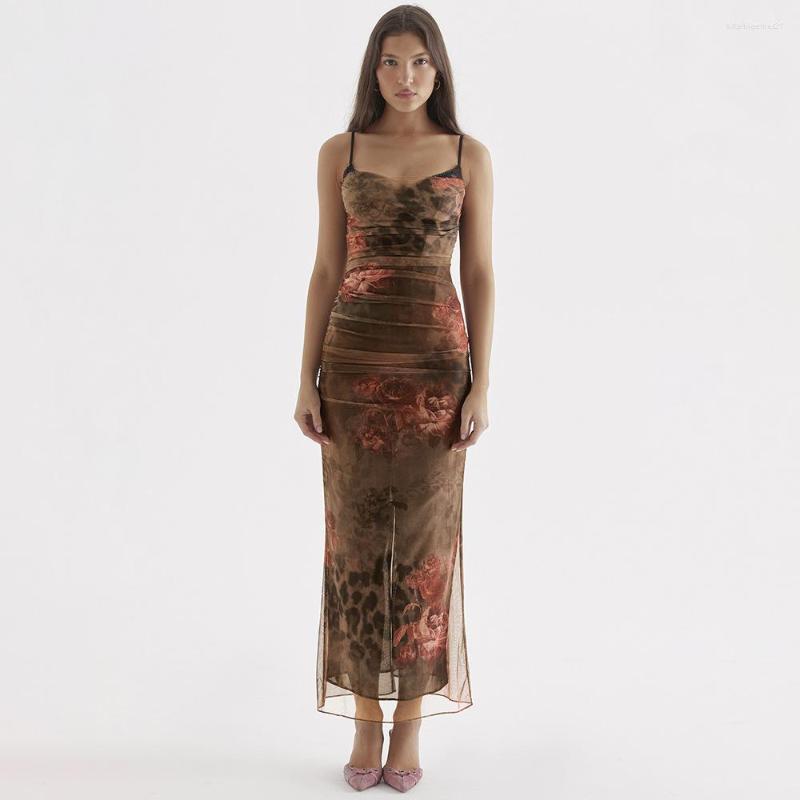 Casual Dresses High Quality Vintage Floral Print Dress Elegant Mesh Bodycon Birthday Holiday Party Lined Women Summer LM095, Printing
Casual Dresses High Quality Vintage Floral Print Dress Elegant Mesh Bodycon Birthday Holiday Party Lined Women Summer LM095, Printing