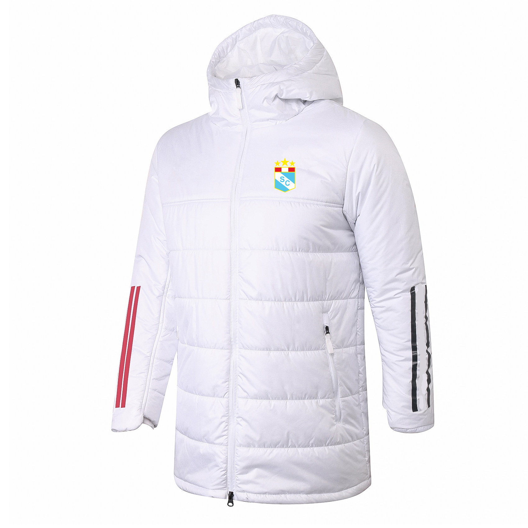 Sporting Cristal Men's Down & Parkas soccer pre-match hooded coat winter cotton coat full zipper football outdoor warm sweatshirt LOGO customization, No 2
Sporting Cristal Men's Down & Parkas soccer pre-match hooded coat winter cotton coat full zipper football outdoor warm sweatshirt LOGO customization, No 2