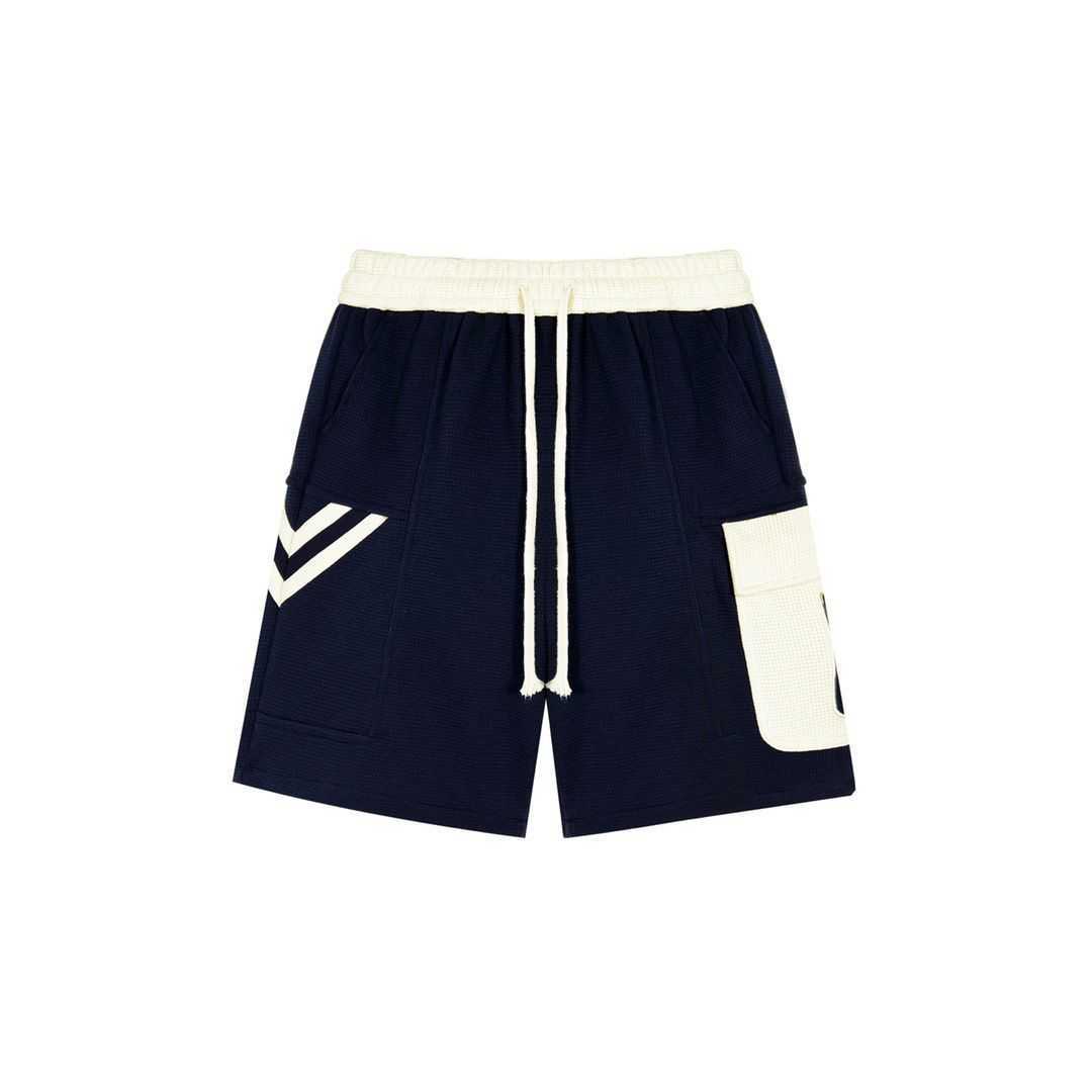 Designer Short Fashion Casual Clothing Loe Loewe High Quality Waffle Plaid Patchwork Large Pocket Embroidered Ribbon Shorts for Both Men and Women Beach shorts Coup, Navy
Designer Short Fashion Casual Clothing Loe Loewe High Quality Waffle Plaid Patchwork Large Pocket Embroidered Ribbon Shorts for Both Men and Women Beach shorts Coup, Navy