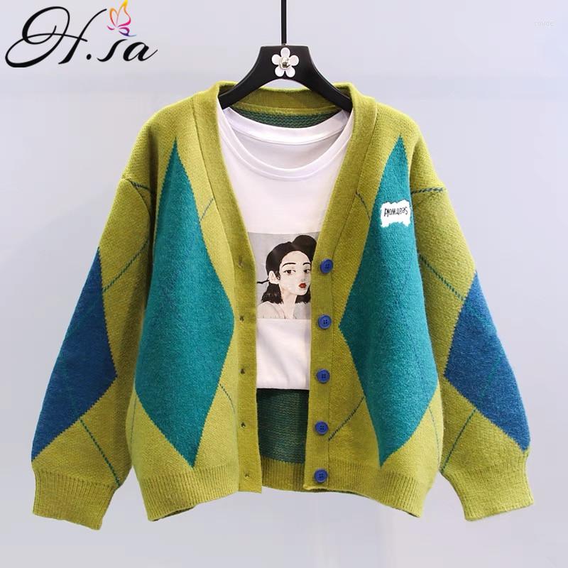 Women's Knits Hsa Women's Embroidered Letter Rhombus Knitted Cardigan 2023 Early Autumn Loose Korean Style Lazy Sweater Coat Top, Hf21132 grey
Women's Knits Hsa Women's Embroidered Letter Rhombus Knitted Cardigan 2023 Early Autumn Loose Korean Style Lazy Sweater Coat Top, Hf21132 grey