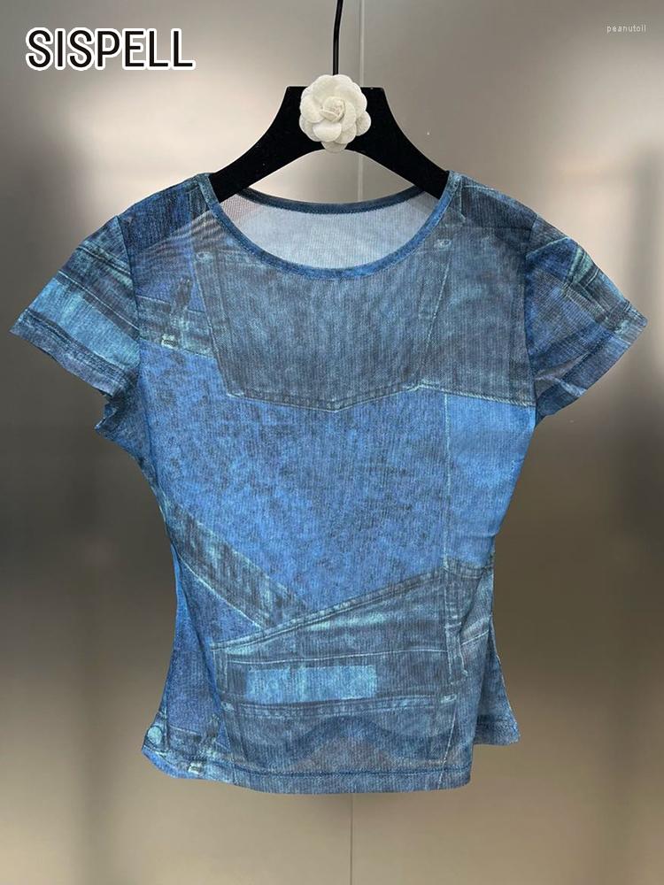 Women' T Shirts SISPELL Hit Color Pullover For Women Round Neck Short Sleeve Casual Loose Temperament Shirt Female Fashion Clothing, Blue
Women' T Shirts SISPELL Hit Color Pullover For Women Round Neck Short Sleeve Casual Loose Temperament Shirt Female Fashion Clothing, Blue