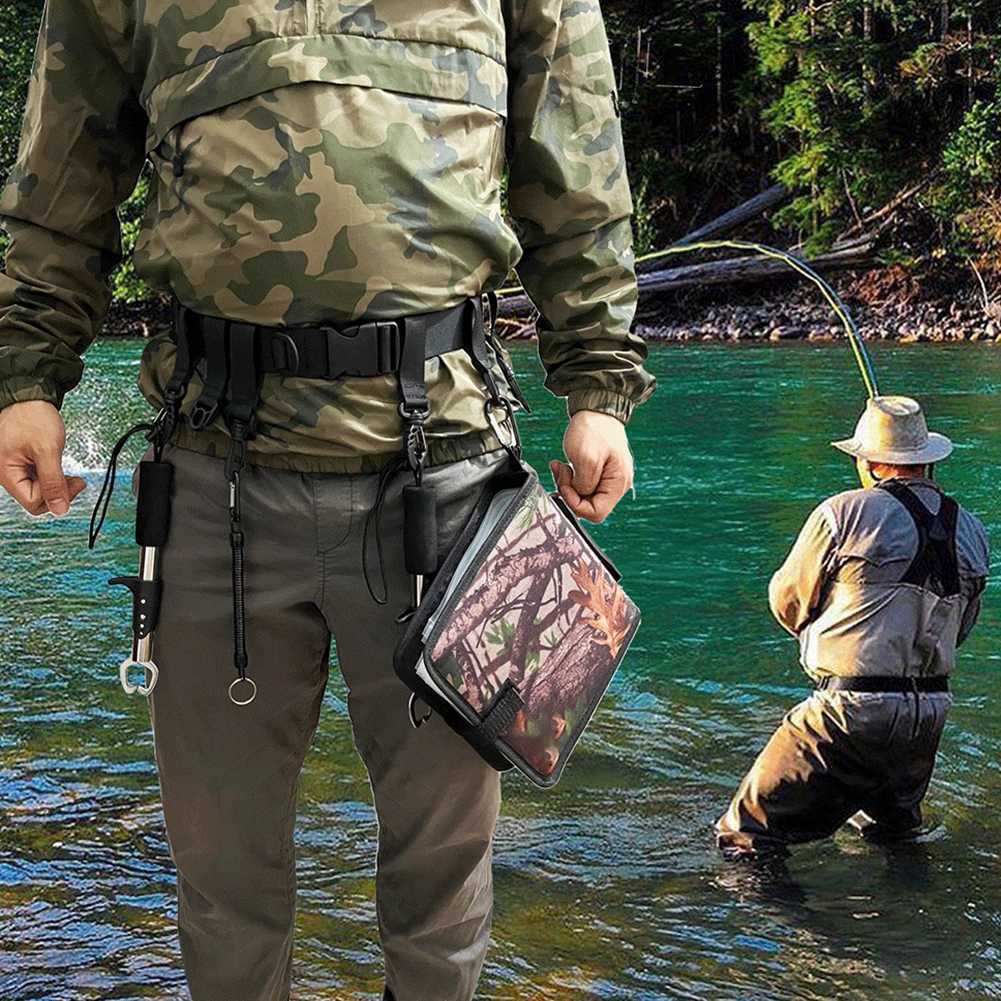 Fishing Hooks D Ring Hook Waist Belts Nylon Webbing Rod Holder Belt Multi function Tools Assist Tackle Sea Accessories 230609