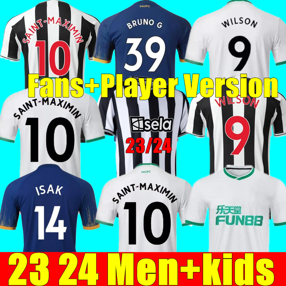 23/24 NeWCasTLeS soccer jerseys Kids Kit 2023 2024 Football Shirt Training UnITeDS Goalkeeper Home Away Third Set Fan Player Version BRUNO G. WILSON SAINT MAXIMIN ISAK, Adult 3rd+league patch
23/24 NeWCasTLeS soccer jerseys Kids Kit 2023 2024 Football Shirt Training UnITeDS Goalkeeper Home Away Third Set Fan Player Version BRUNO G. WILSON SAINT MAXIMIN ISAK, Adult 3rd+league patch
