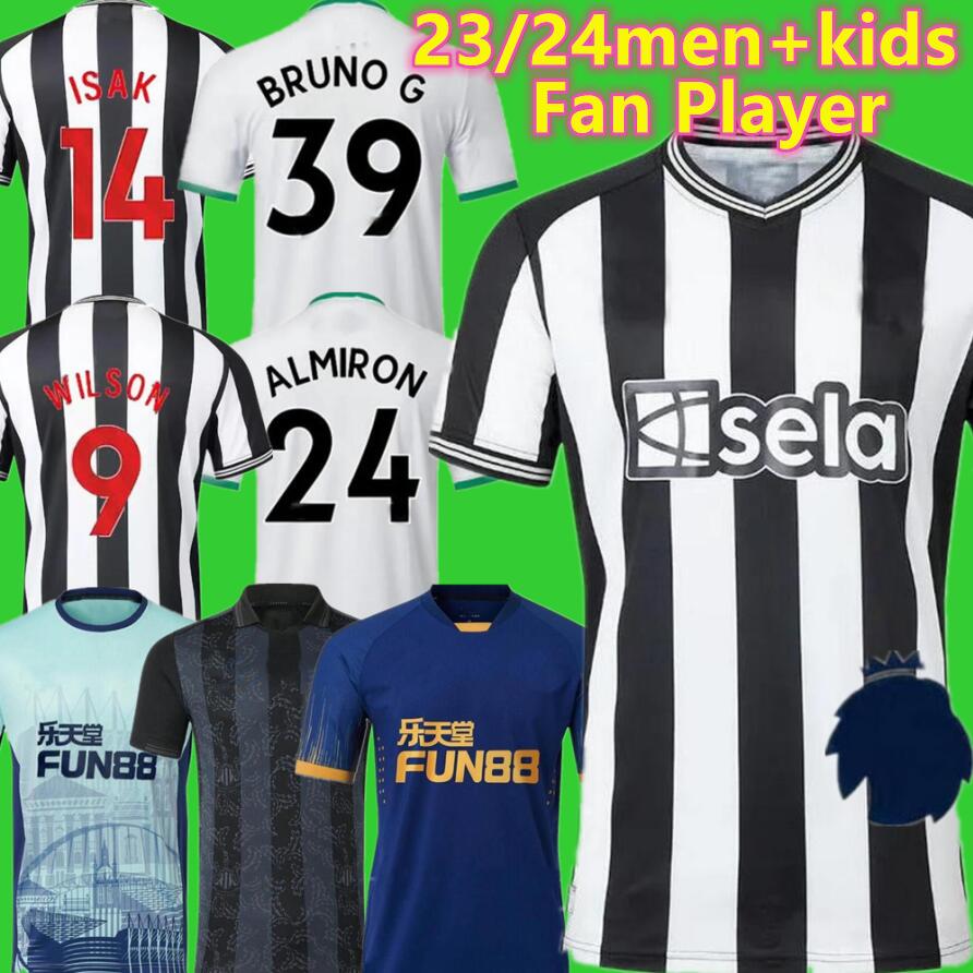 23/24 NeWCasTLeS soccer jerseys Kids Kit 2023 2024 BRUNO G. WILSON SAINT MAXIMIN ISAK UnITeDS Football Shirt Training Goalkeeper Home Away Third Set Fan Player Version, 22 23 training
23/24 NeWCasTLeS soccer jerseys Kids Kit 2023 2024 BRUNO G. WILSON SAINT MAXIMIN ISAK UnITeDS Football Shirt Training Goalkeeper Home Away Third Set Fan Player Version, 22 23 training