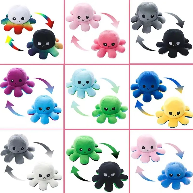 Cute Octopus Plush Reversible Cat Gato Doll Kids 20cm Christmas Gift Double-sided Flip Plush Toy Children Birthday Gifts, #1
Cute Octopus Plush Reversible Cat Gato Doll Kids 20cm Christmas Gift Double-sided Flip Plush Toy Children Birthday Gifts, #1