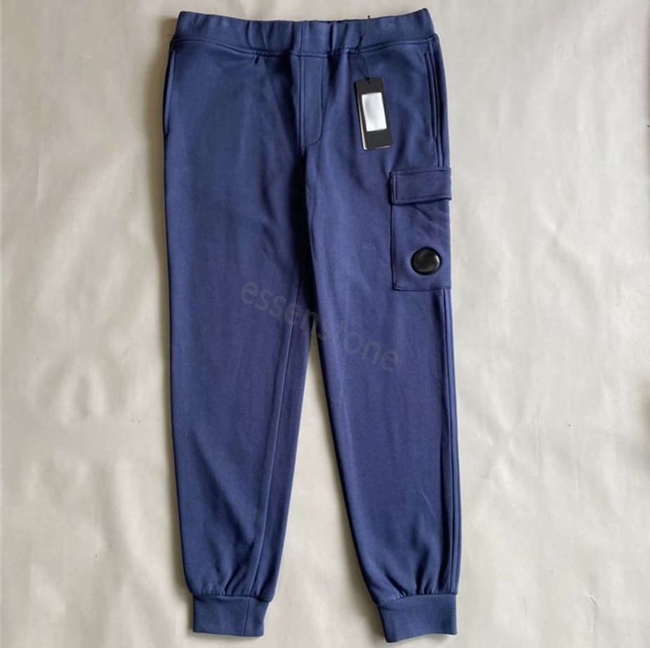 Mens Jogger Stretch Loose Pocket Sweatpants British Style Zipper Outdoor Sports Casual Trousers Man Long Pants Cp with Pockets