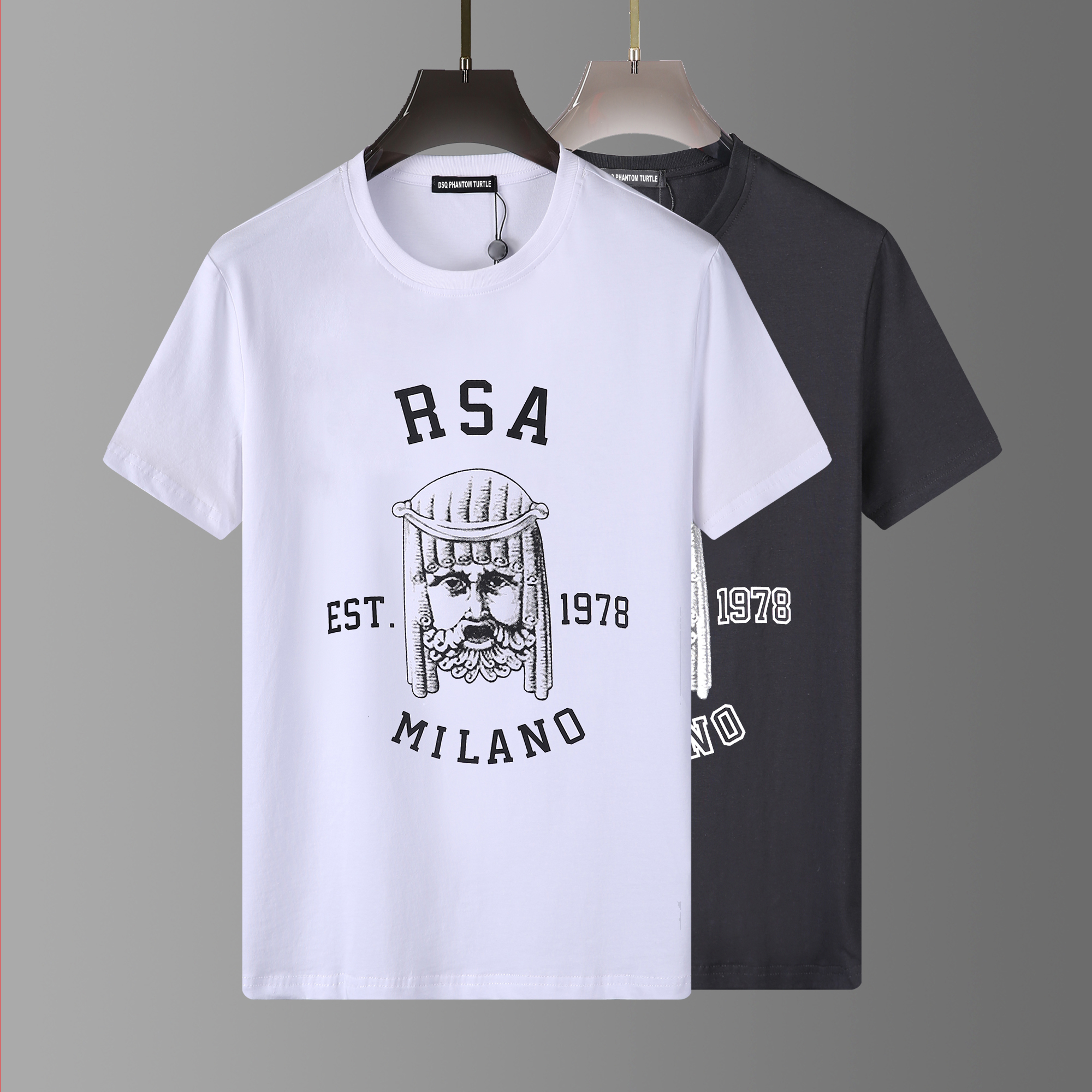 DSQ PHANTOM TURTLE Mens Designer T shirt Italian Milan Fashion Logo Print T-shirt Summer Black White T-shirt Hip Hop Streetwear 100% Cotton Tops Plus size 6842
DSQ PHANTOM TURTLE Mens Designer T shirt Italian Milan Fashion Logo Print T-shirt Summer Black White T-shirt Hip Hop Streetwear 100% Cotton Tops Plus size 6842